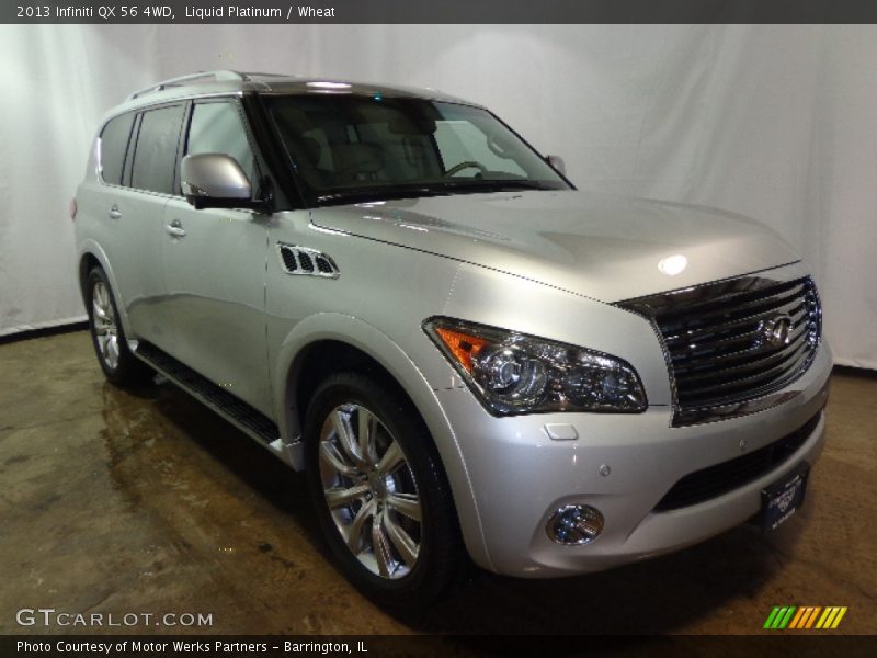 Liquid Platinum / Wheat 2013 Infiniti QX 56 4WD