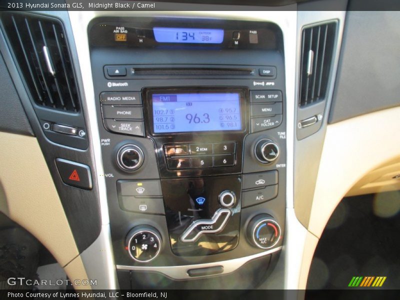 Midnight Black / Camel 2013 Hyundai Sonata GLS