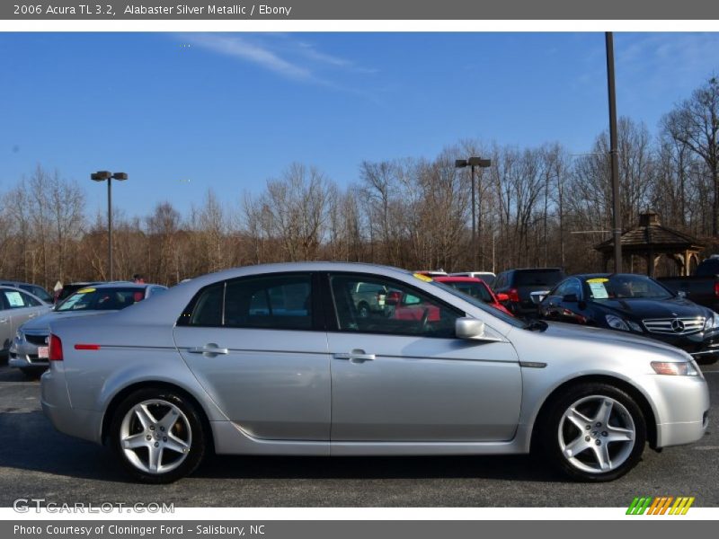Alabaster Silver Metallic / Ebony 2006 Acura TL 3.2