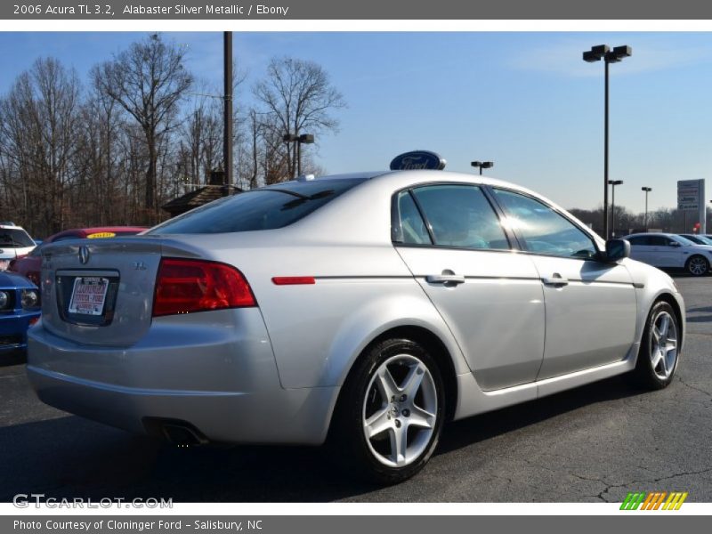 Alabaster Silver Metallic / Ebony 2006 Acura TL 3.2