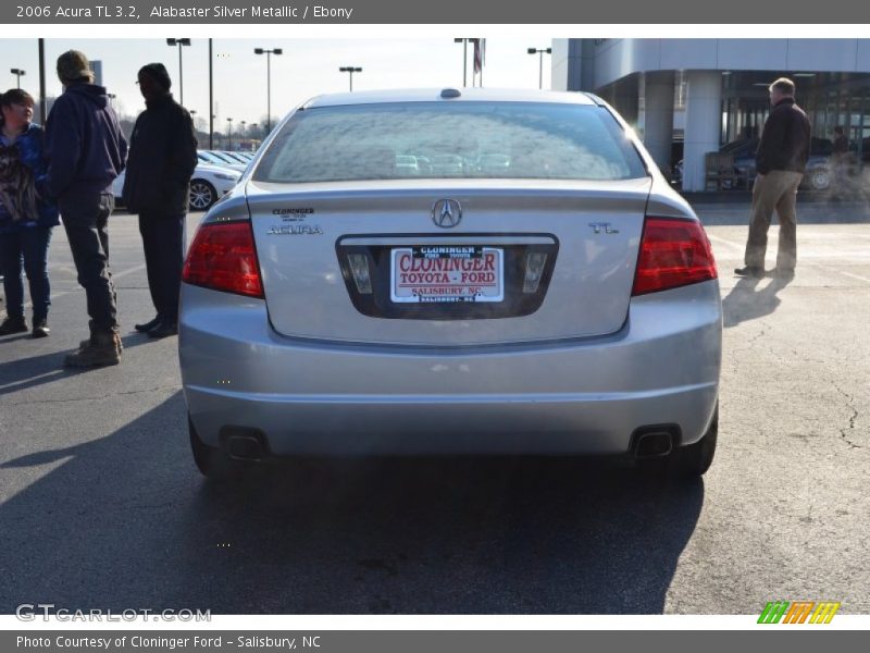 Alabaster Silver Metallic / Ebony 2006 Acura TL 3.2