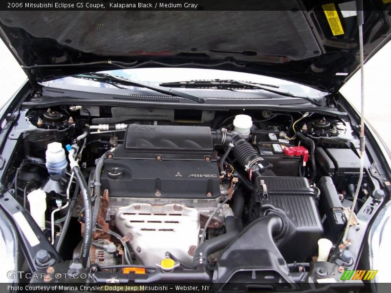 Kalapana Black / Medium Gray 2006 Mitsubishi Eclipse GS Coupe