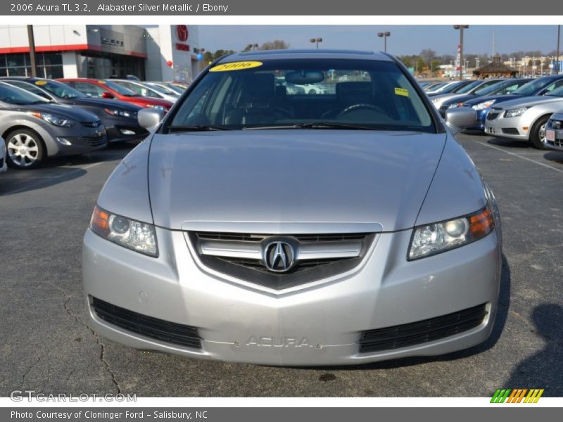 Alabaster Silver Metallic / Ebony 2006 Acura TL 3.2
