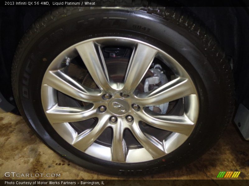 Liquid Platinum / Wheat 2013 Infiniti QX 56 4WD