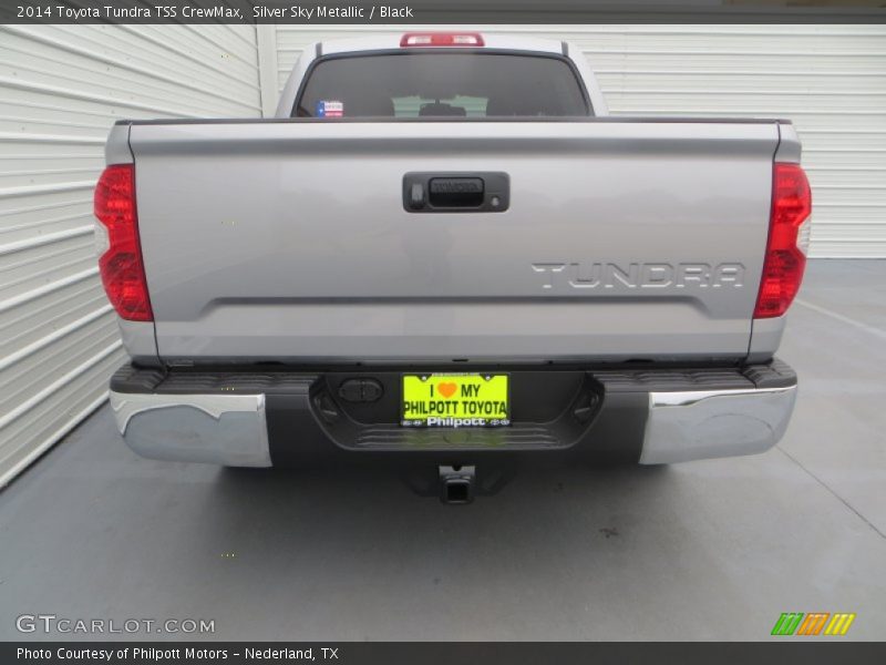 Silver Sky Metallic / Black 2014 Toyota Tundra TSS CrewMax