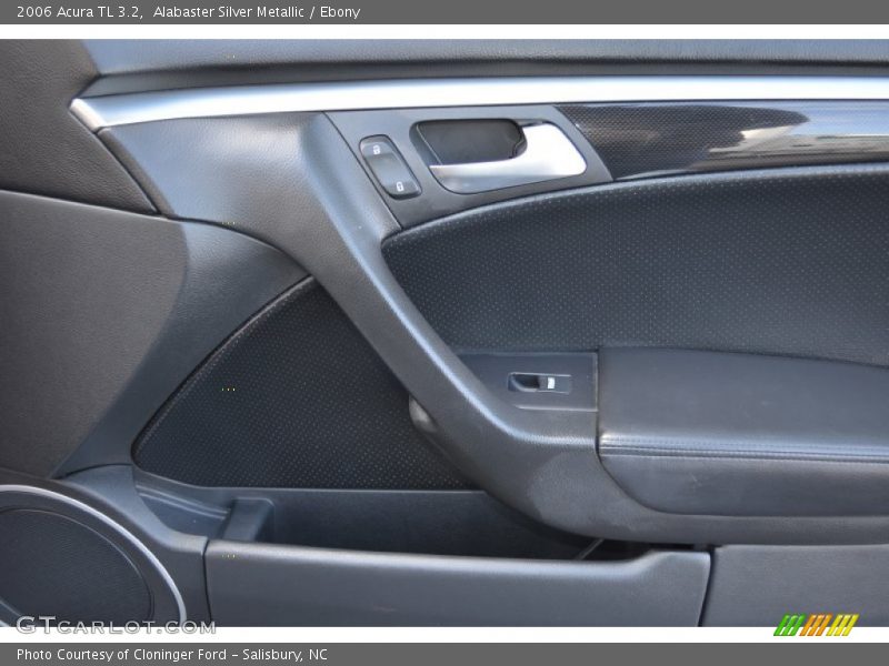 Alabaster Silver Metallic / Ebony 2006 Acura TL 3.2
