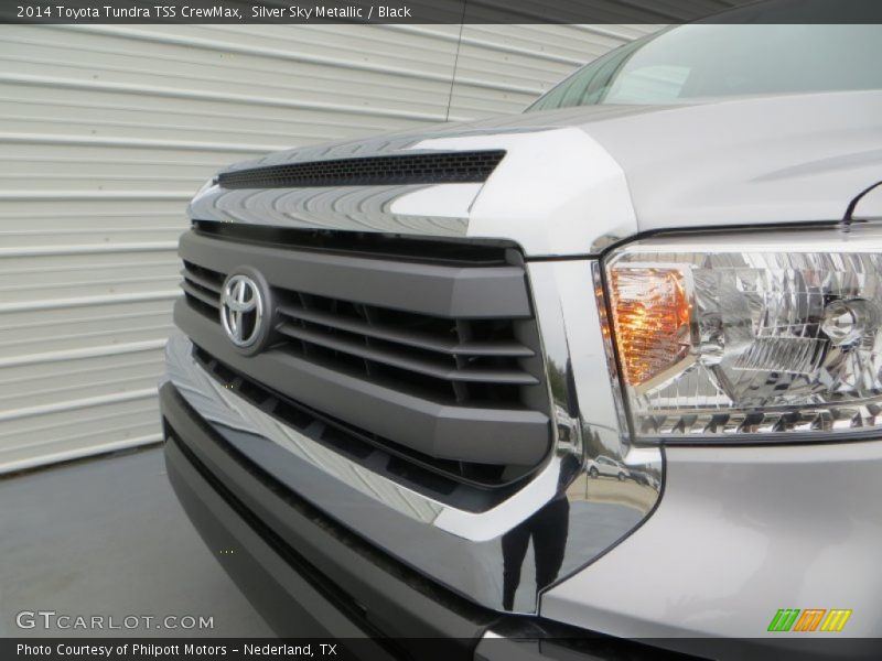 Silver Sky Metallic / Black 2014 Toyota Tundra TSS CrewMax