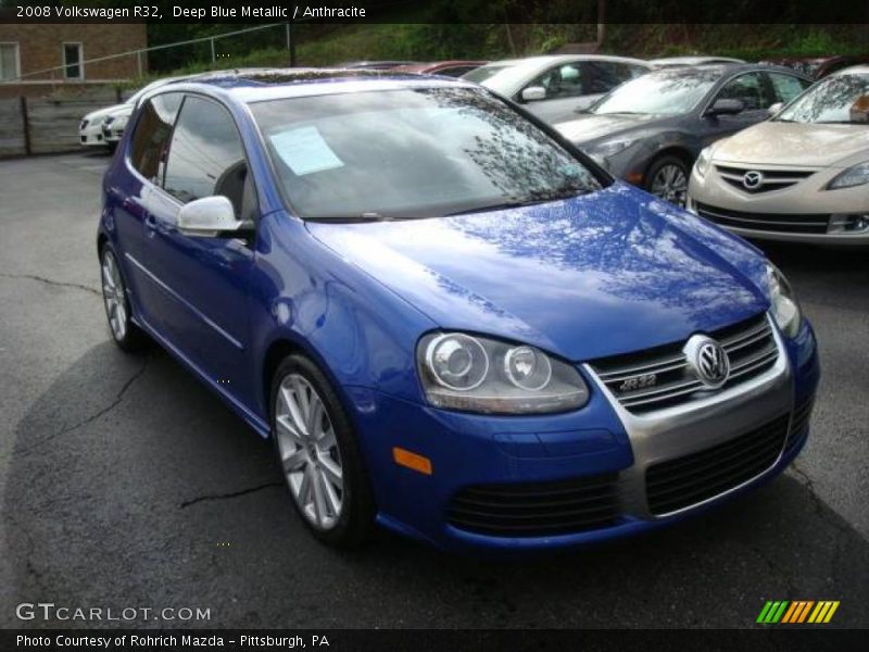 Deep Blue Metallic / Anthracite 2008 Volkswagen R32