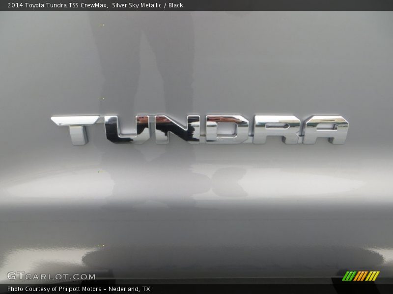 Silver Sky Metallic / Black 2014 Toyota Tundra TSS CrewMax