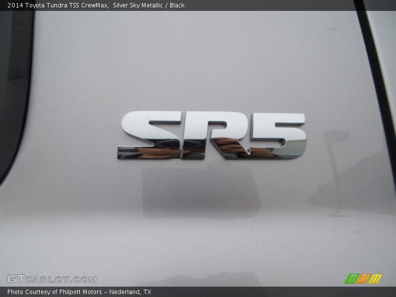 Silver Sky Metallic / Black 2014 Toyota Tundra TSS CrewMax