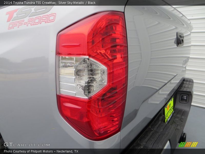 Silver Sky Metallic / Black 2014 Toyota Tundra TSS CrewMax