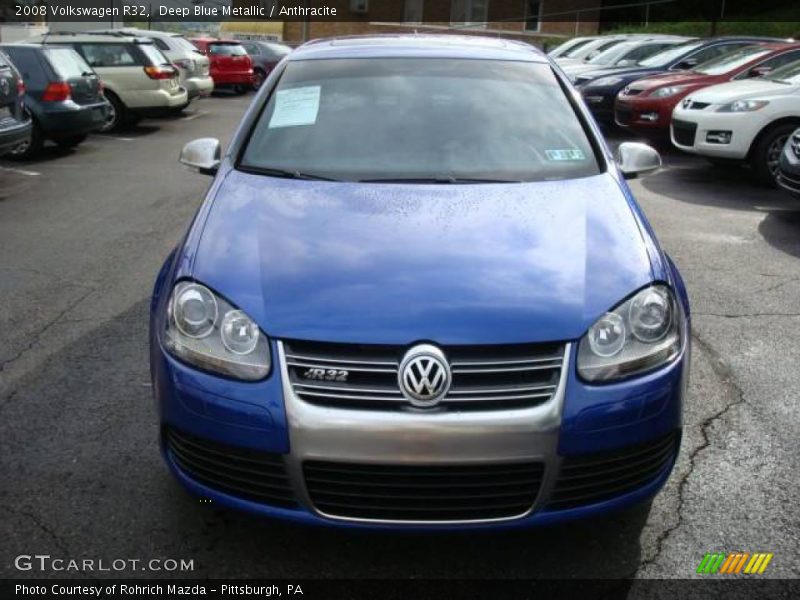 Deep Blue Metallic / Anthracite 2008 Volkswagen R32