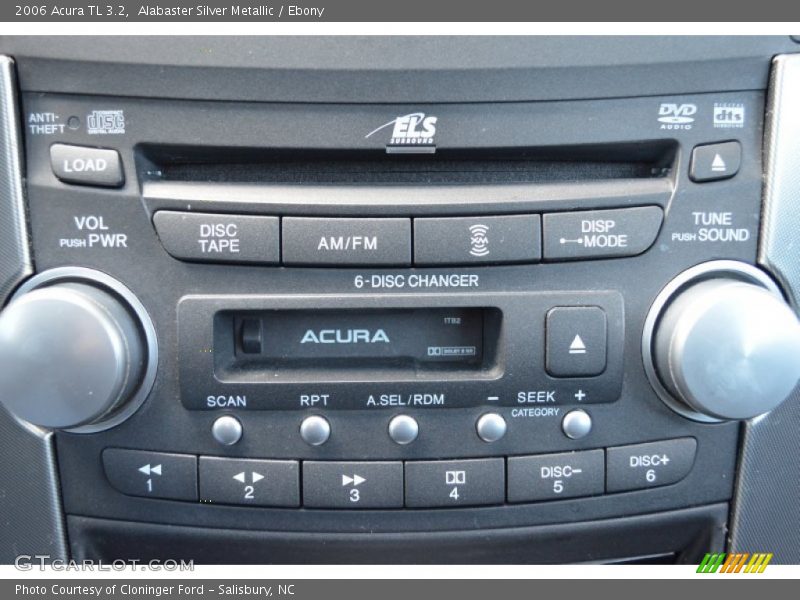 Alabaster Silver Metallic / Ebony 2006 Acura TL 3.2