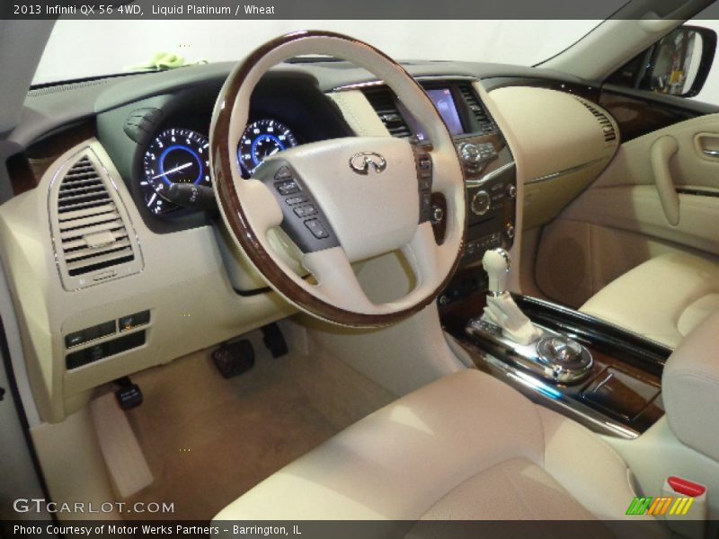 Wheat Interior - 2013 QX 56 4WD 