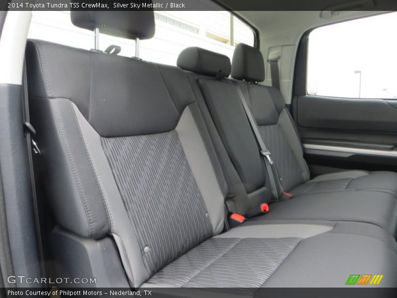 Rear Seat of 2014 Tundra TSS CrewMax