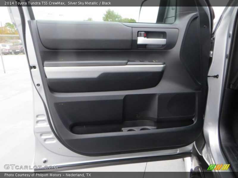 Silver Sky Metallic / Black 2014 Toyota Tundra TSS CrewMax