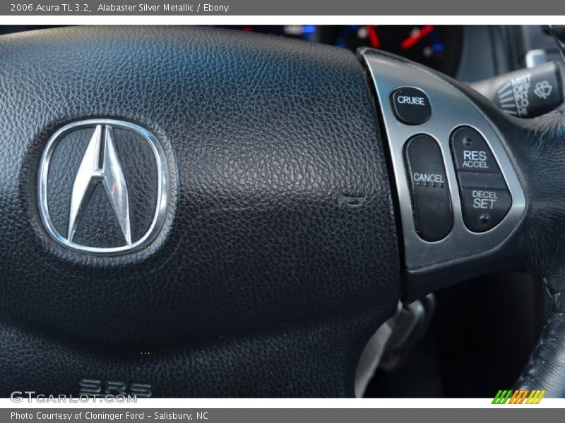 Alabaster Silver Metallic / Ebony 2006 Acura TL 3.2