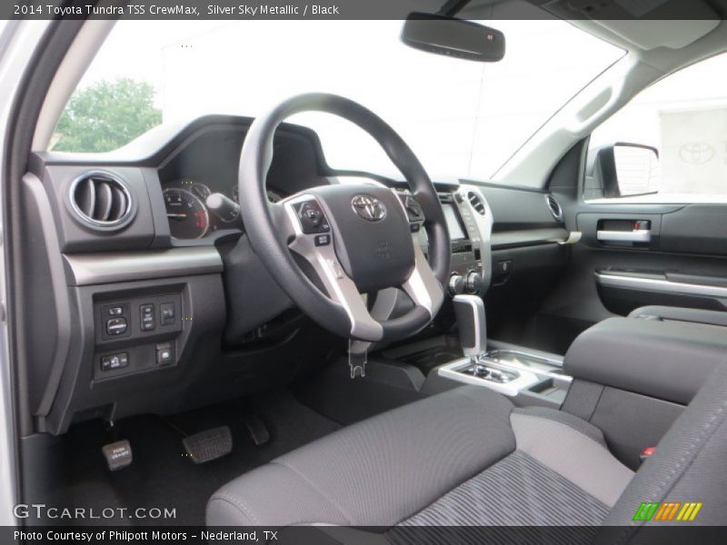Silver Sky Metallic / Black 2014 Toyota Tundra TSS CrewMax