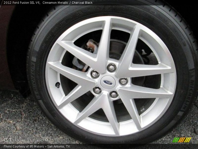 Cinnamon Metallic / Charcoal Black 2012 Ford Fusion SEL V6