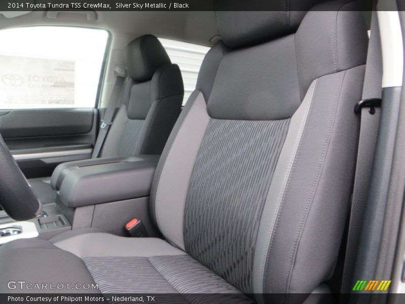 Silver Sky Metallic / Black 2014 Toyota Tundra TSS CrewMax