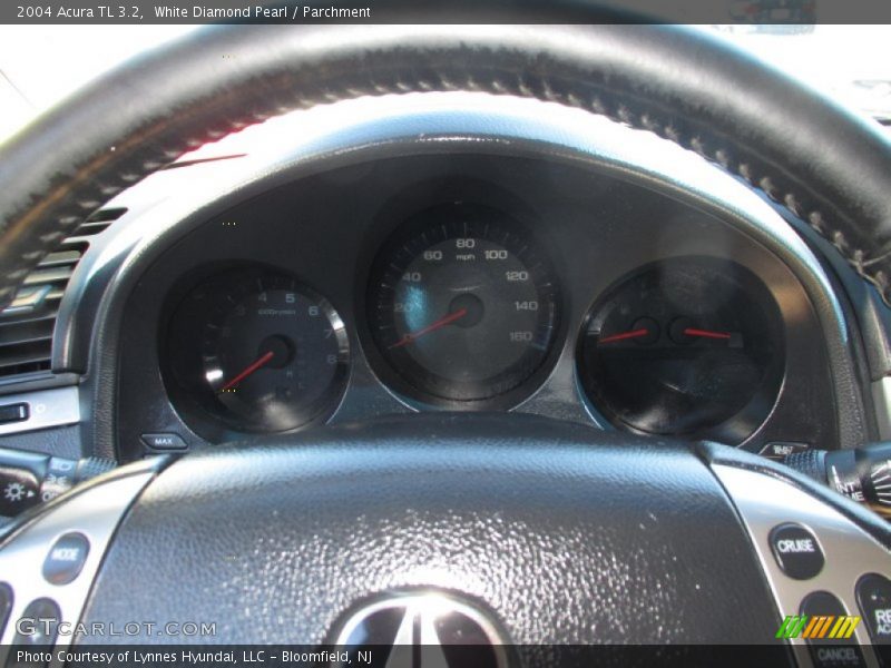 White Diamond Pearl / Parchment 2004 Acura TL 3.2
