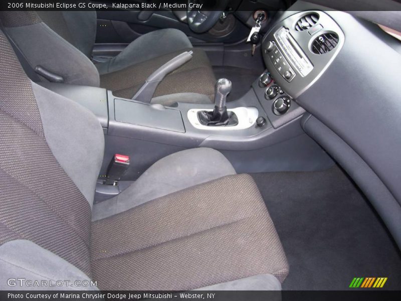 Kalapana Black / Medium Gray 2006 Mitsubishi Eclipse GS Coupe