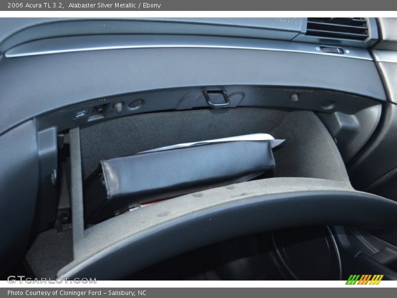 Alabaster Silver Metallic / Ebony 2006 Acura TL 3.2