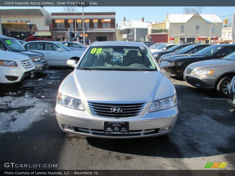 Silver Frost Pearl / Gray 2009 Hyundai Azera Limited