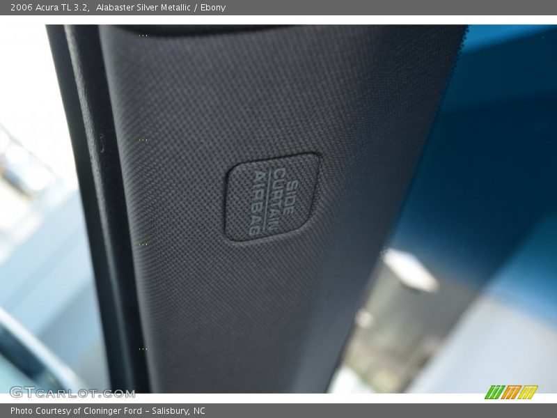 Alabaster Silver Metallic / Ebony 2006 Acura TL 3.2