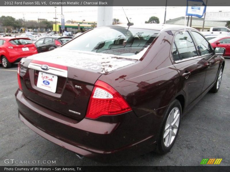 Cinnamon Metallic / Charcoal Black 2012 Ford Fusion SEL V6