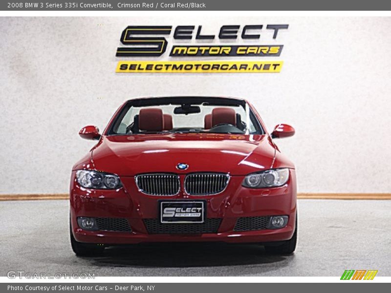 Crimson Red / Coral Red/Black 2008 BMW 3 Series 335i Convertible