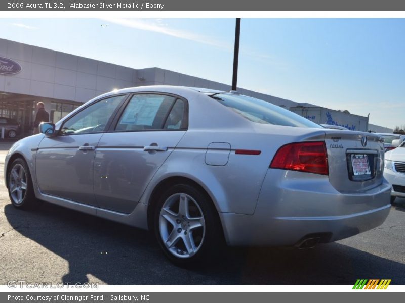 Alabaster Silver Metallic / Ebony 2006 Acura TL 3.2