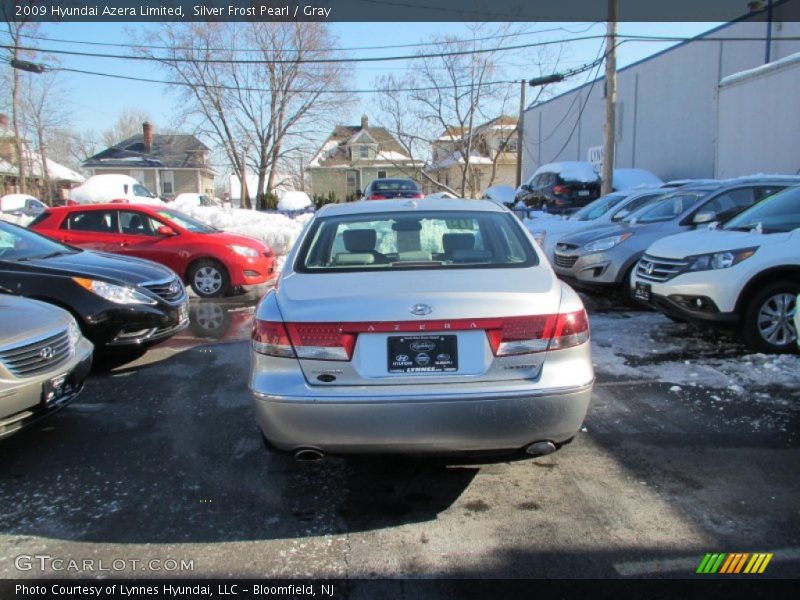 Silver Frost Pearl / Gray 2009 Hyundai Azera Limited