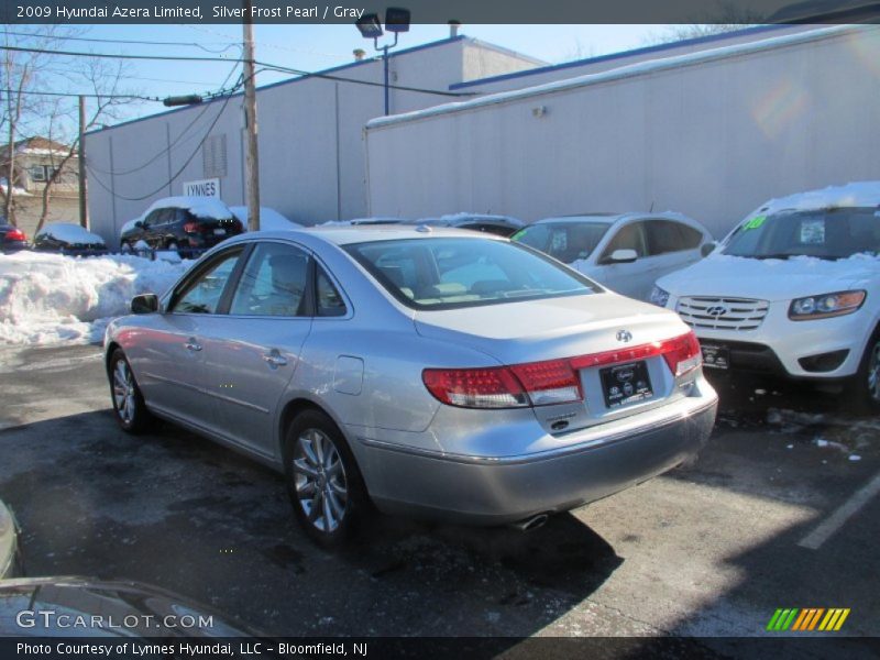 Silver Frost Pearl / Gray 2009 Hyundai Azera Limited