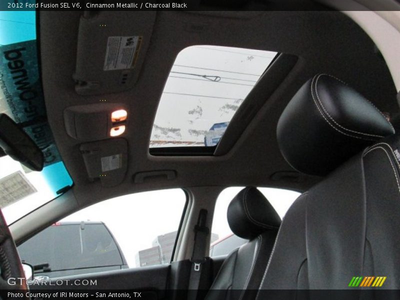 Cinnamon Metallic / Charcoal Black 2012 Ford Fusion SEL V6