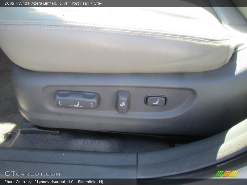 Silver Frost Pearl / Gray 2009 Hyundai Azera Limited