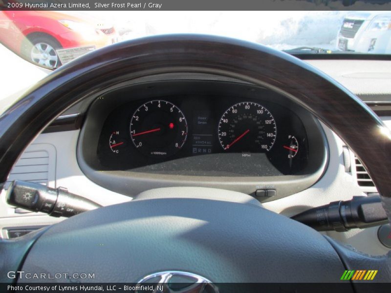 Silver Frost Pearl / Gray 2009 Hyundai Azera Limited