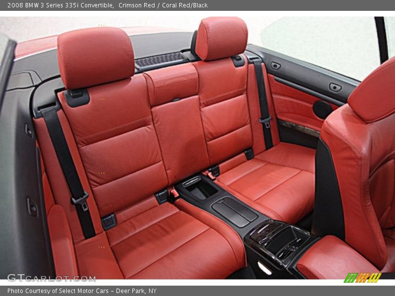 Rear Seat of 2008 3 Series 335i Convertible