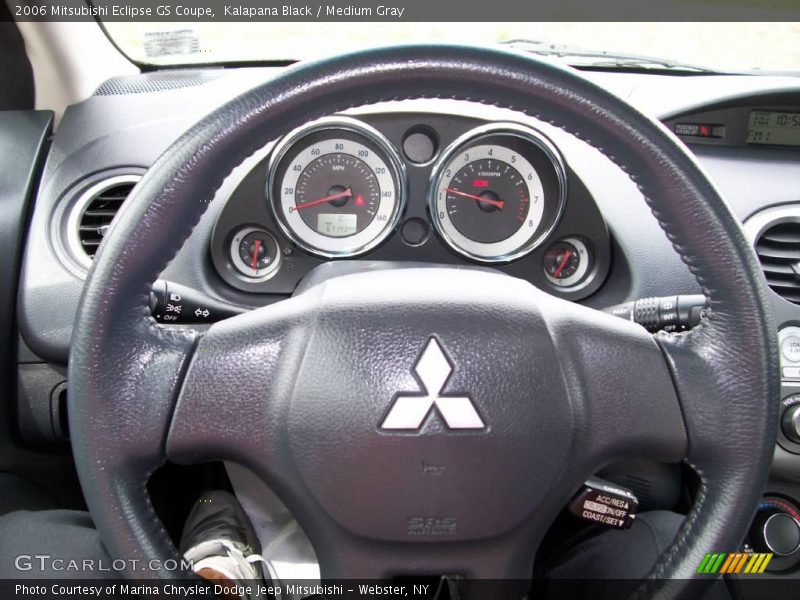 Kalapana Black / Medium Gray 2006 Mitsubishi Eclipse GS Coupe