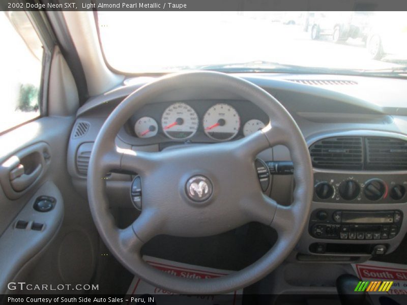 Light Almond Pearl Metallic / Taupe 2002 Dodge Neon SXT