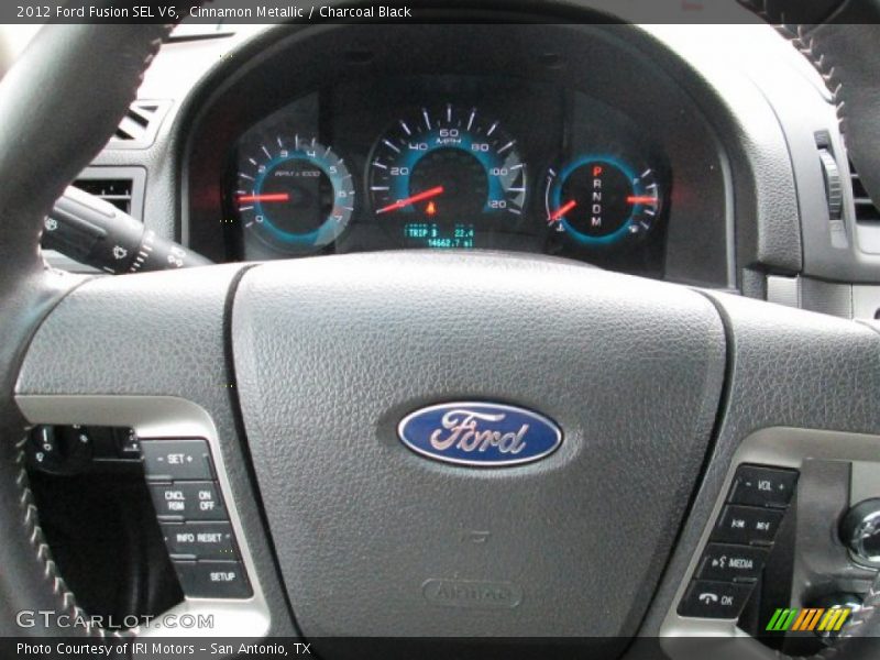 Cinnamon Metallic / Charcoal Black 2012 Ford Fusion SEL V6