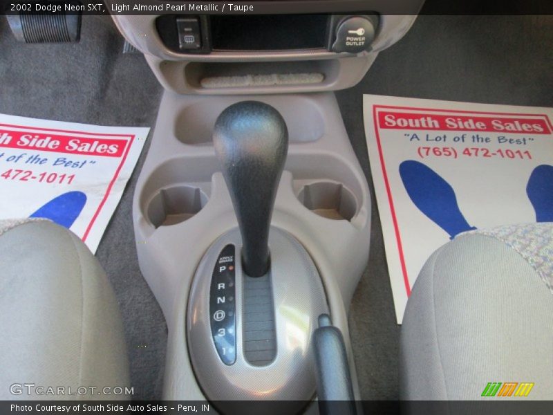 Light Almond Pearl Metallic / Taupe 2002 Dodge Neon SXT