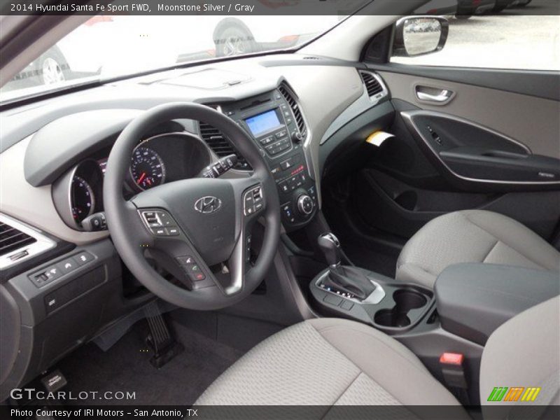 Gray Interior - 2014 Santa Fe Sport FWD 