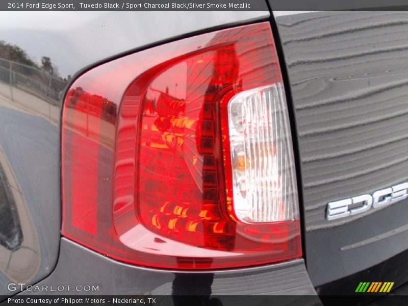 Tuxedo Black / Sport Charcoal Black/Silver Smoke Metallic 2014 Ford Edge Sport