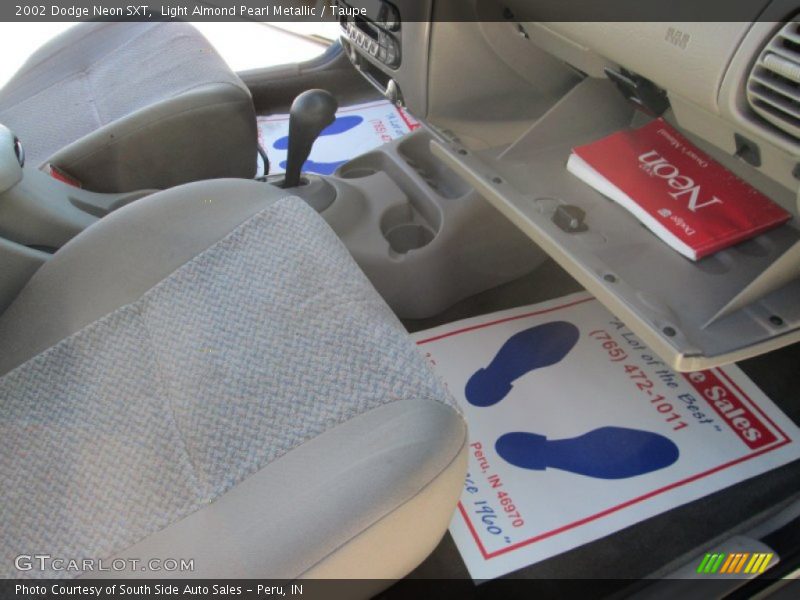 Light Almond Pearl Metallic / Taupe 2002 Dodge Neon SXT