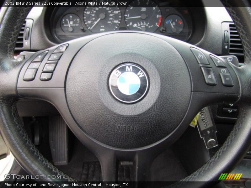 Alpine White / Natural Brown 2002 BMW 3 Series 325i Convertible