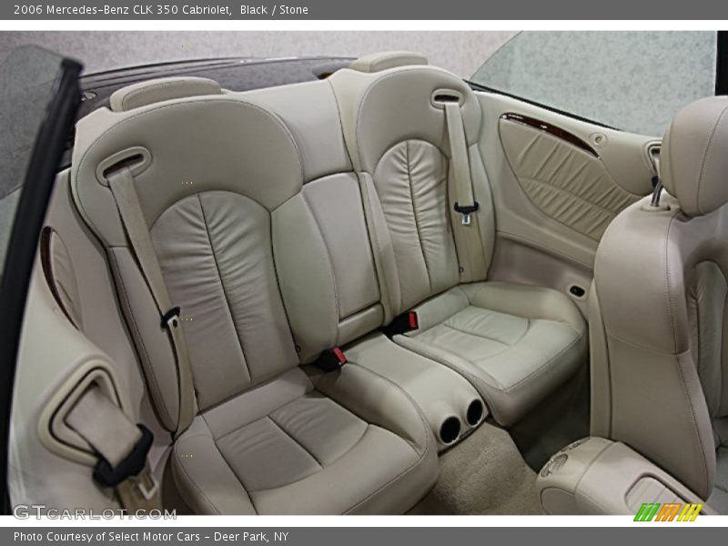 Black / Stone 2006 Mercedes-Benz CLK 350 Cabriolet