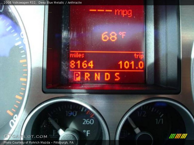 Deep Blue Metallic / Anthracite 2008 Volkswagen R32