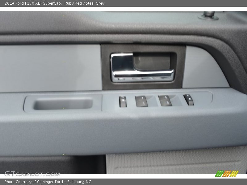 Ruby Red / Steel Grey 2014 Ford F150 XLT SuperCab