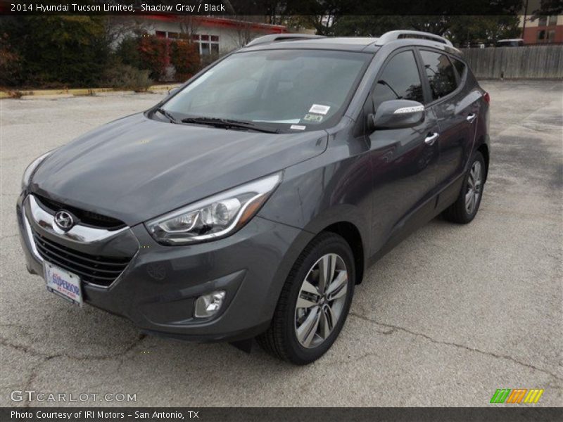 Shadow Gray / Black 2014 Hyundai Tucson Limited